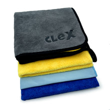 Load image into Gallery viewer, Clex “AutoCare Essential” Microfiber Towels - Pack of 4