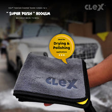 Load image into Gallery viewer, Clex “AutoCare Essential” Microfiber Towels - Pack of 4