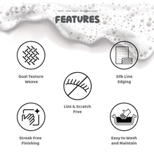 Load image into Gallery viewer, Clex “Clear Glass” Microfiber Towel (40x40) 300gsm