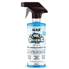 Load image into Gallery viewer, Clex “The Quickie” Waterless Wash & Wax 500ml