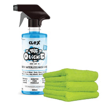 Load image into Gallery viewer, Clex “The Quickie” Waterless Wash & Wax 500ml