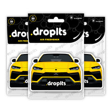Load image into Gallery viewer, DROPLTS CARS URUS Air Freshener – Pack of 3