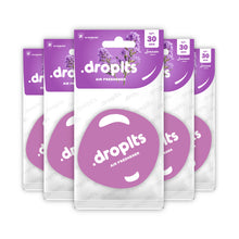 Load image into Gallery viewer, DROPLTS ORIGINAL Lavender Air Freshener – Pack of 5