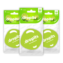 Load image into Gallery viewer, DROPLTS ORIGINAL Lime Air Freshener – Pack of 3