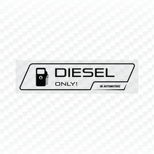 Load image into Gallery viewer, Diesel Fuel Tank Sticker | Black Print