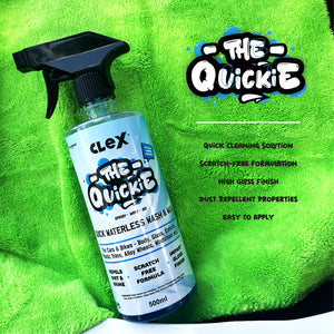 Clex “The Quickie” Waterless Wash & Wax 500ml