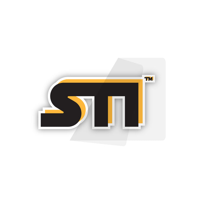 StayTunedIndia 3D Decal - Pack of 1 | STI Sticker