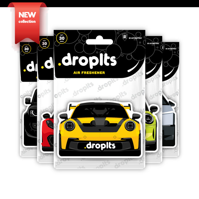 DROPLTS CARS Air Freshener Combo 1 - Pack of 5