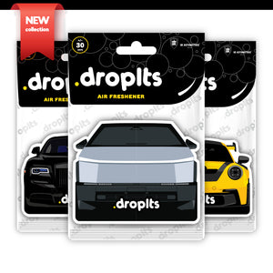 DROPLTS CARS Air Freshener "Cool Kids" Pack of 3