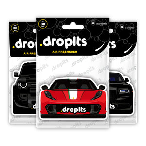 DROPLTS CARS Air Freshener "Gangster Squad" Pack of 3