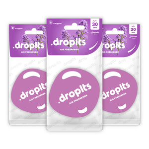 DROPLTS ORIGINAL Lavender Air Freshener – Pack of 3