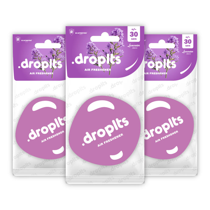 DROPLTS ORIGINAL Lavender Air Freshener – Pack of 3