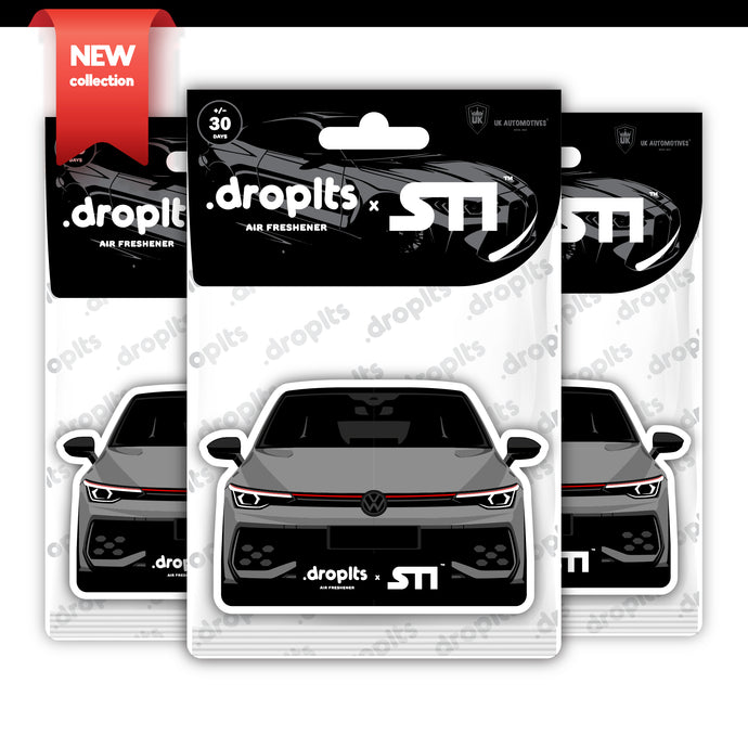 STI x DROPLTS CARS GTI Air Freshener - Pack of 3