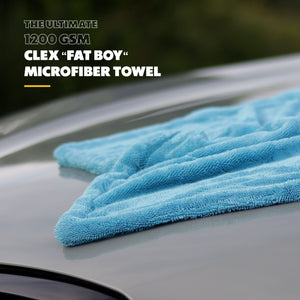 Clex “Fat Boy” Drying Microfiber Towel 1200gsm