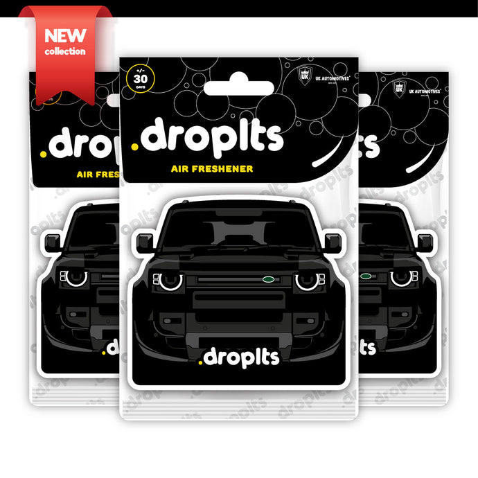 DROPLTS CARS Defender Air Freshener – Pack of 3