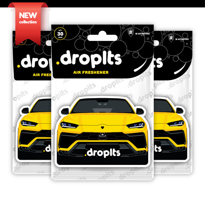 DROPLTS CARS URUS Air Freshener – Pack of 3