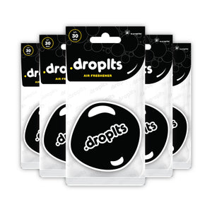 DROPLTS ORIGINAL Black Mist Air Freshener – Pack of 5