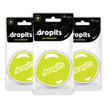 Load image into Gallery viewer, DROPLTS ORIGINAL Lime Air Freshener – Pack of 3
