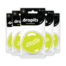 Load image into Gallery viewer, DROPLTS ORIGINAL Lime Air Freshener – Pack of 5
