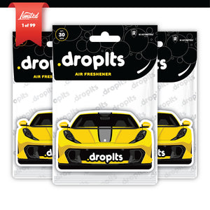 DROPLTS CARS 812 "Limited Edition" Air Freshener – Pack of 3