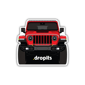 DROPLTS CARS Jeep Air Freshener – Pack of 5
