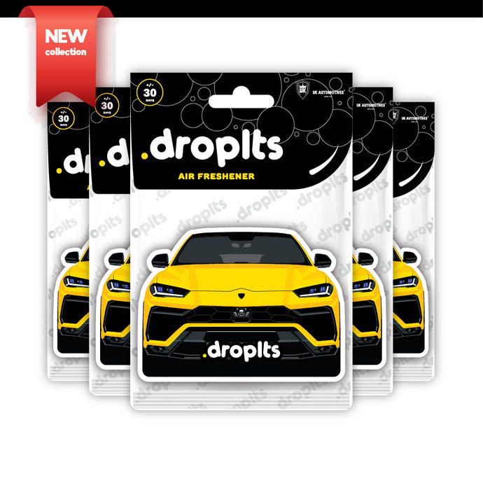 DROPLTS CARS URUS Air Freshener – Pack of 5