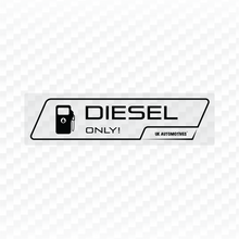 Load image into Gallery viewer, Diesel Fuel Tank Sticker | Black Print
