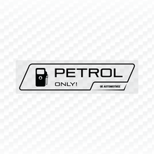 Load image into Gallery viewer, Petrol Fuel Tank Sticker | Black Print
