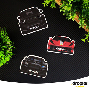 DROPLTS CARS Air Freshener "Gangster Squad" Pack of 3
