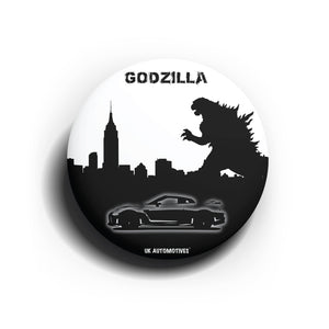 Godzilla | Button Badges