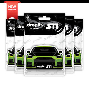 STI x DROPLTS CARS GT-R Air Freshener - Pack of 5