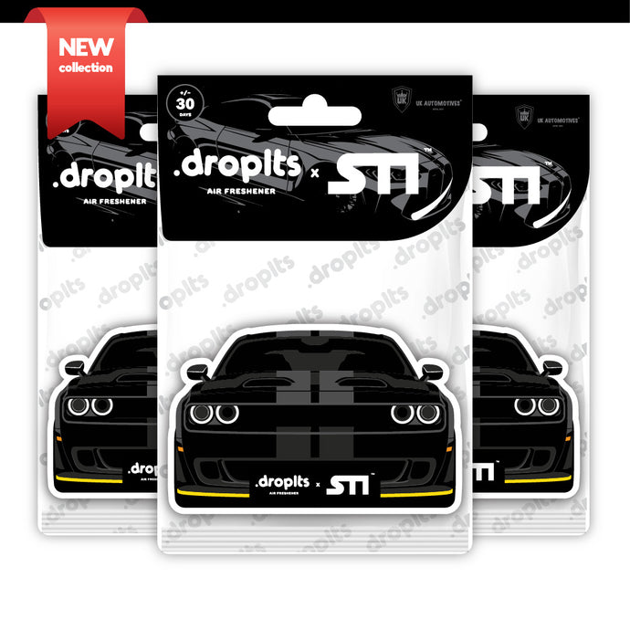 STI x DROPLTS CARS Demon Air Freshener - Pack of 3