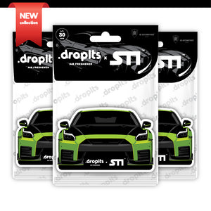 STI x DROPLTS CARS GT-R Air Freshener - Pack of 3