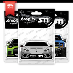 STI x DROPLTS CARS Air Freshener Combo 2 - Pack of 3