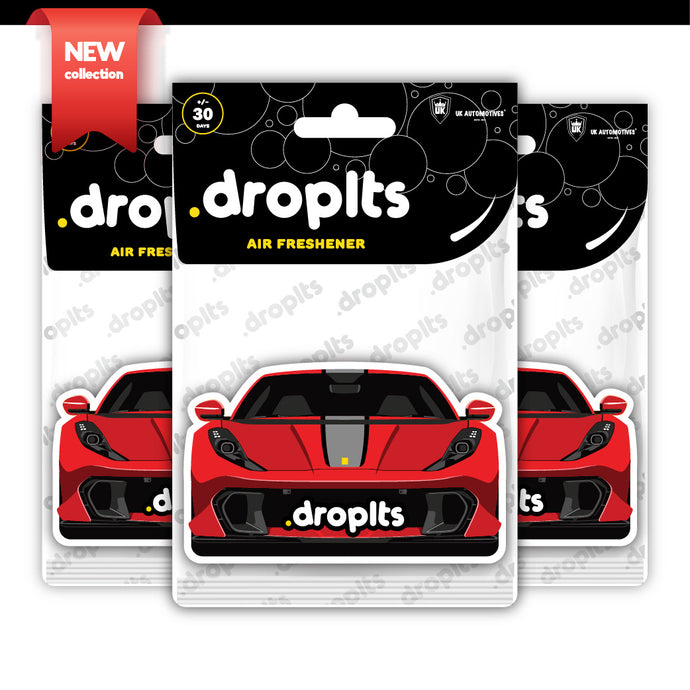 DROPLTS CARS RARRI Air Freshener – Pack of 3